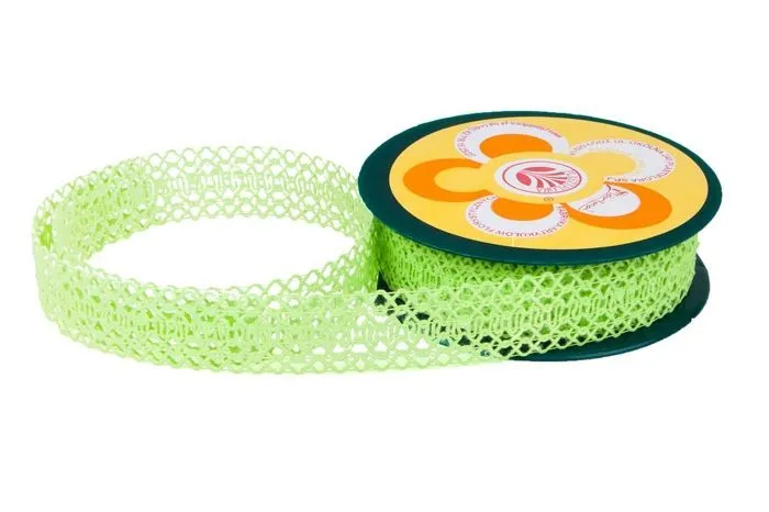 Лента кружево, 25ммх10y; Польша