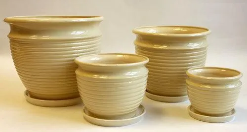 Горшок керамический Ирма (1-й из набора), 22,6х27,5см, 8,2л; Россия