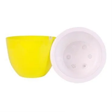 Горшок пластиковый Орион, фисташковый, 2,3л; Россия