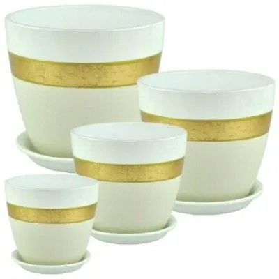 Горшок керамический Бутон РС122 Паталь севилья оливка (3-й из набора), 18х18см, 3,8л; Россия