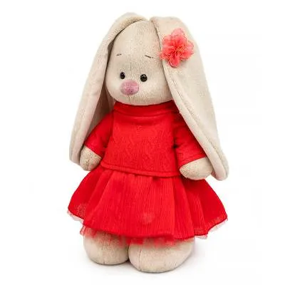 картинка Игрушка Зайка Ми в маково-красном комплекте (малый) StS-676 от магазина Флоранж