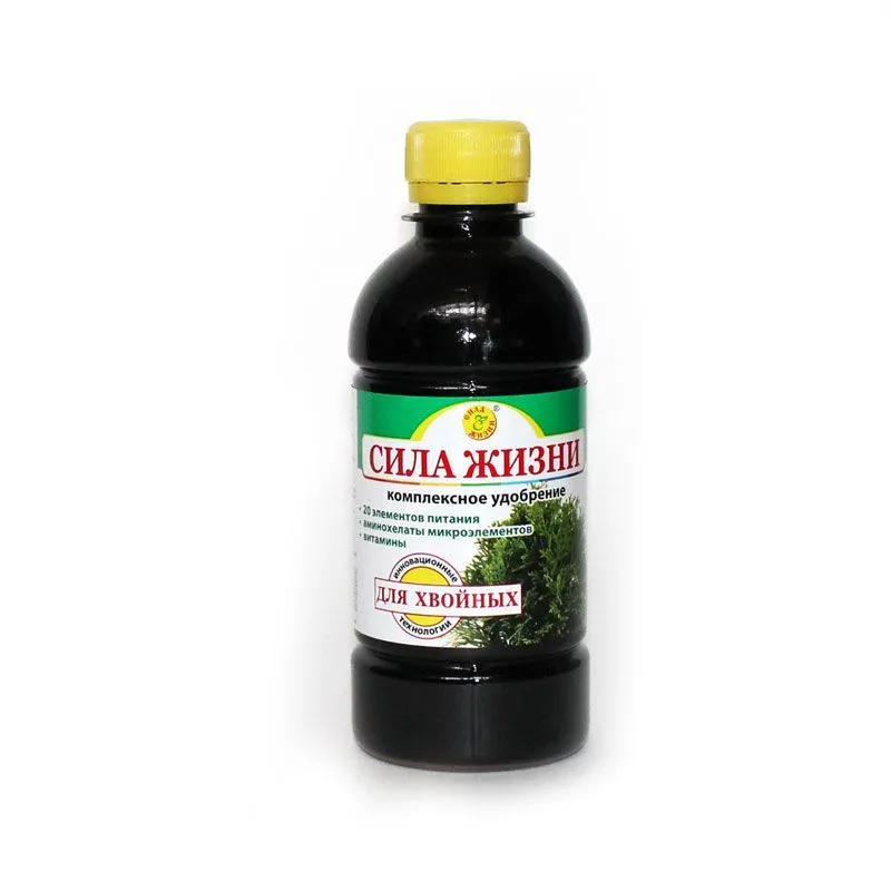 Удобрение садовое для хвойных, 0,3л, Сила Жизни