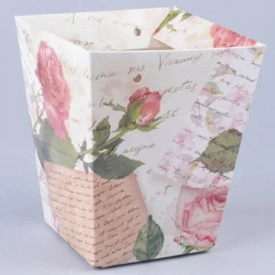 Сумка Плайм 69972  для цветов H150 D120/90 Письмо