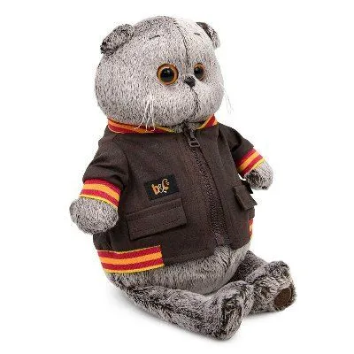 Игрушка Басик в кожаной куртке Ks22-059