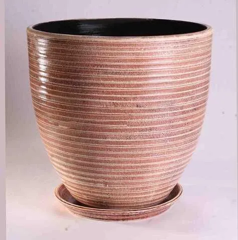 картинка Горшок керамический Эко, 19х19см, 2,5л; Россия от магазина Флоранж