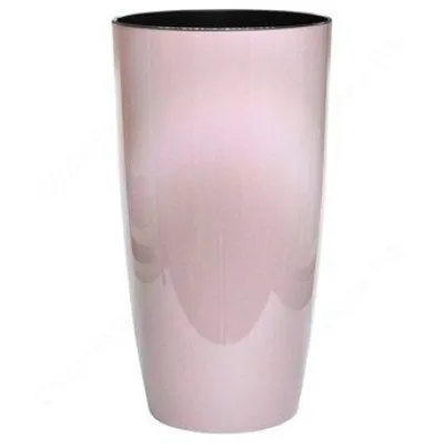 Кашпо пластиковое Альфа, фрезия, d27хh51см; Россия