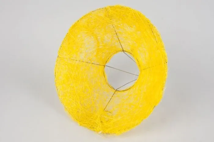 Каркас для букета, сизаль гладкий, 25см; Китай