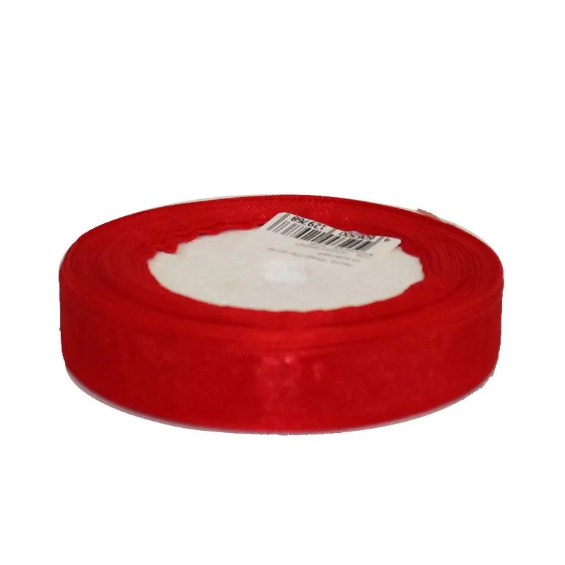 Лента органза, 16ммх22м; Китай