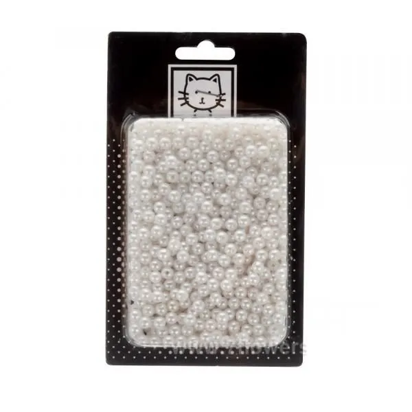 Набор бусин (пластик), 6мм, 100гр