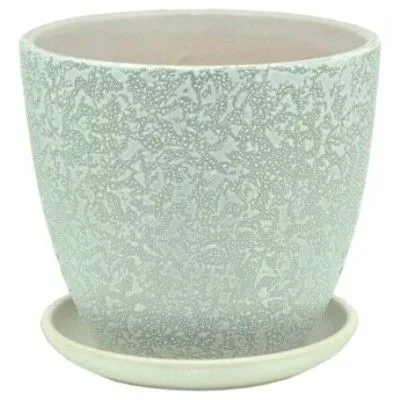 Горшок керамический  Крокус маджента 21х19см, 4,2л,(4-й из набора), Россия