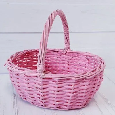 картинка Корзина плетеная 766557, (ива), 27x21хH11/25см от магазина Флоранж