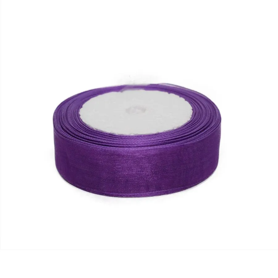 Лента органза, 25ммх22м; Китай