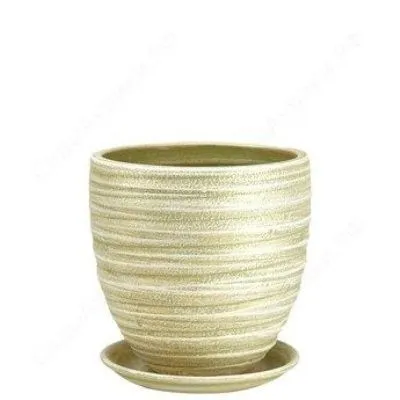 картинка Горшок Модерн 1, оливковый, d20смх20см, 4л/Россия от магазина Флоранж