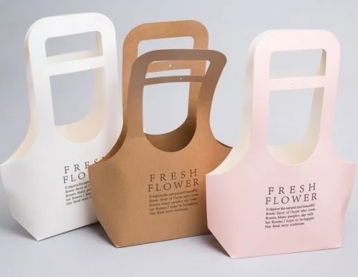 Сумка Плайм 93783 для цветов 22х10х40см микс