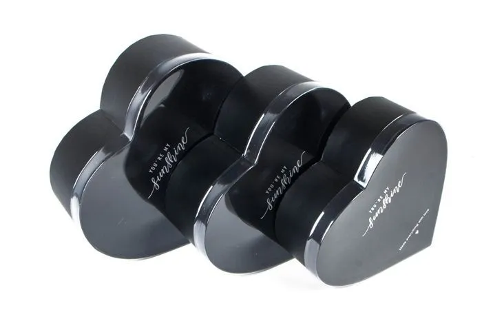 Коробка Сердце с прозрачной крышкой 62924 (2-й из набора); Китай