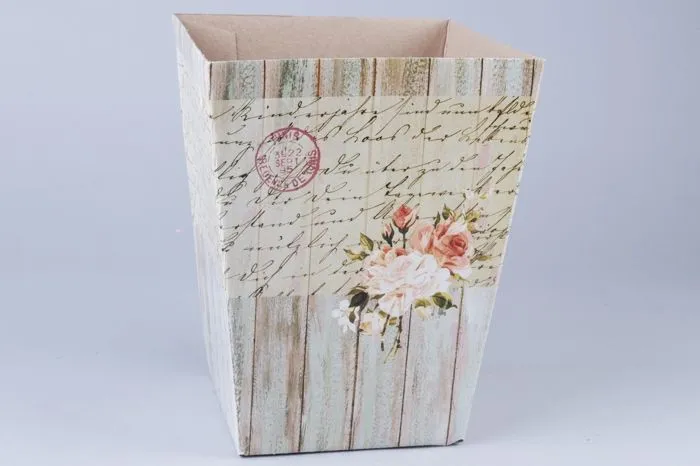 сумка Плайм 69975 для цветов H150 D120/90 Шебби-шик