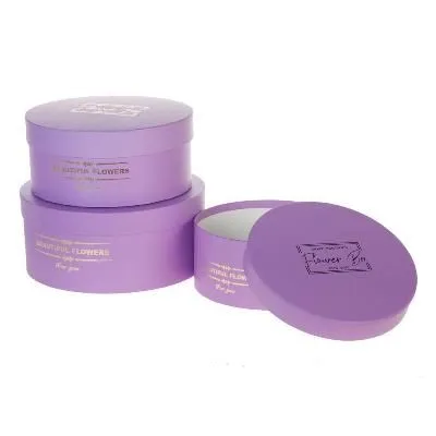 Коробка цилиндр 301639 (2-й из набора) D22,5xH10,5 см; Китай