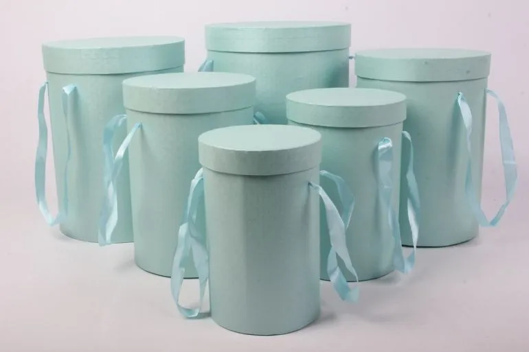 Коробка Круг 19929-1 (4-й из набора) 18х26см; Китай