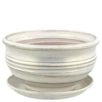 картинка Горшок керамический Фиалочница, 19х10см, 1,5л; Россия от магазина Флоранж