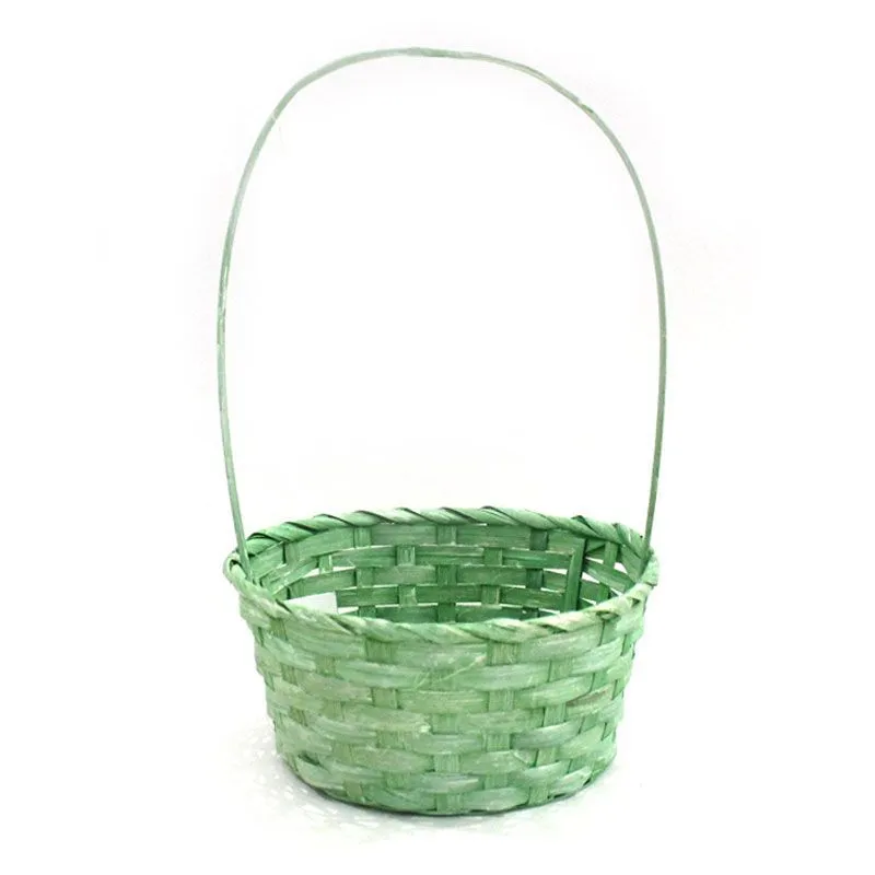 Корзина плетеная 822829 (№3 из 3шт.), (бамбук), 21xH10/36см