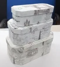 Коробка квадрат Европа 671700 (3-й из набора); Китай