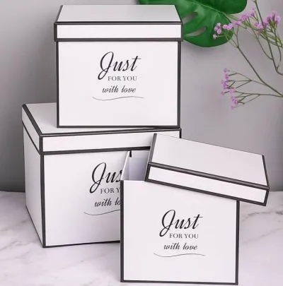 Коробка Квадрат с кантом 97599 (1-й из набора) 17x17x14.5см; Китай