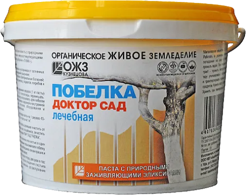 Побелка садовая паста Доктор Сад , 1кг; Россия