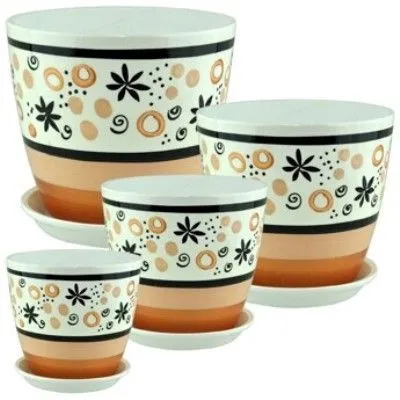 Горшок керамический Бутон РС164 Пряности (2-й из набора),15х15см, 2л; Россия