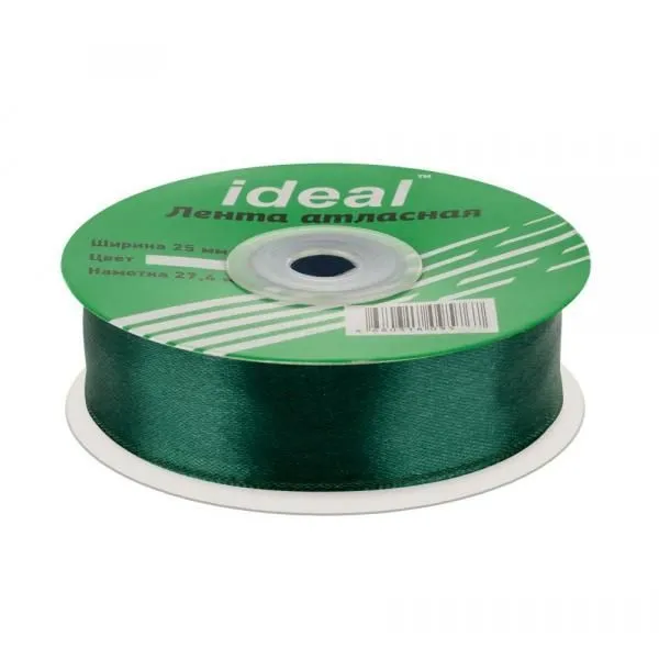 Лента атласная, 25ммх27,4м; Китай