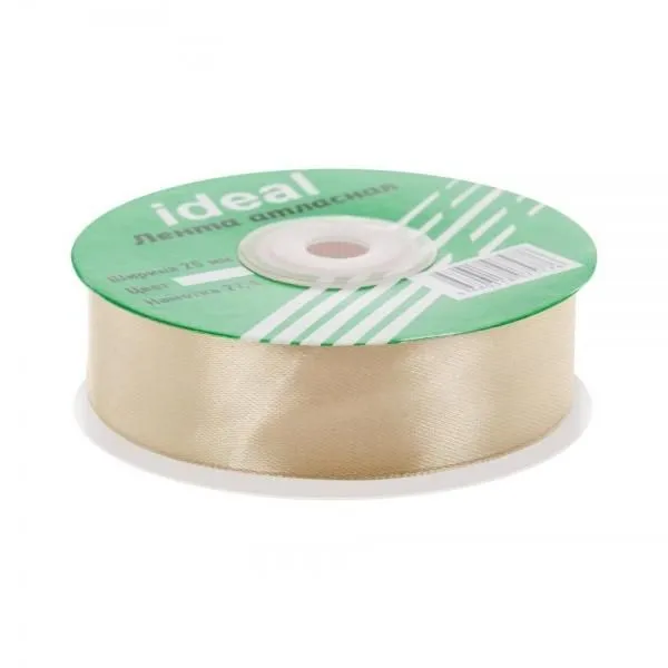 Лента атласная , 25ммх27,4м; Китай