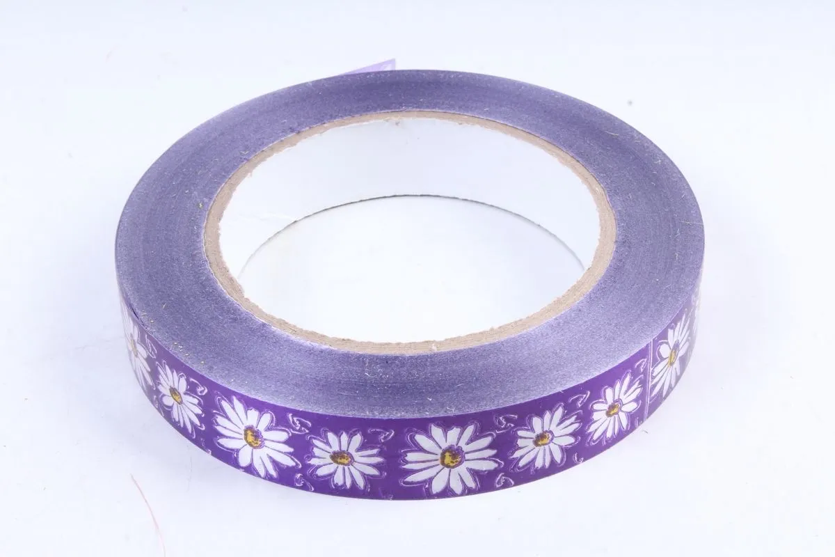 Лента пластик Ромашки, 2смх50м; Россия