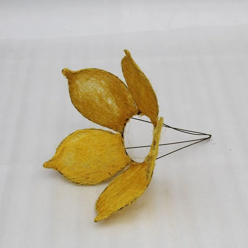 Каркас для букета Цветок, сизаль гладкий, 25см; Китай