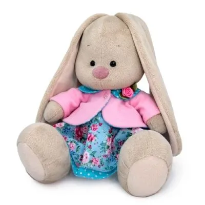 Игрушка Зайка Ми юбке и жакете с розочкой (малый) SidS-517