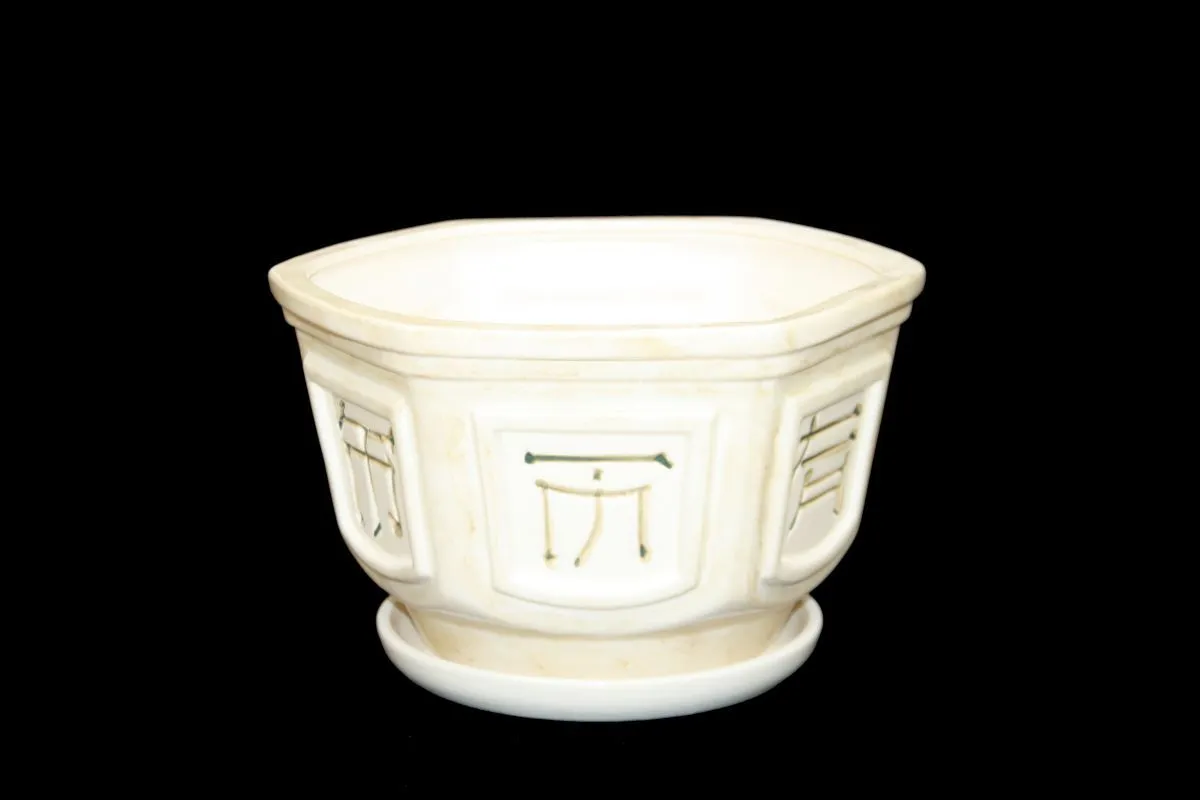 картинка Горшок керамический Бансайка 17,5x30см, 6л; Россия от магазина Флоранж