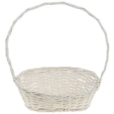 картинка Корзина плетеная (ива), 45x36xH14/53см; Китай от магазина Флоранж