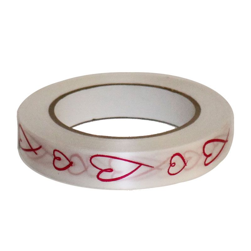 Лента пластик Сердца, 2смх50м; Россия