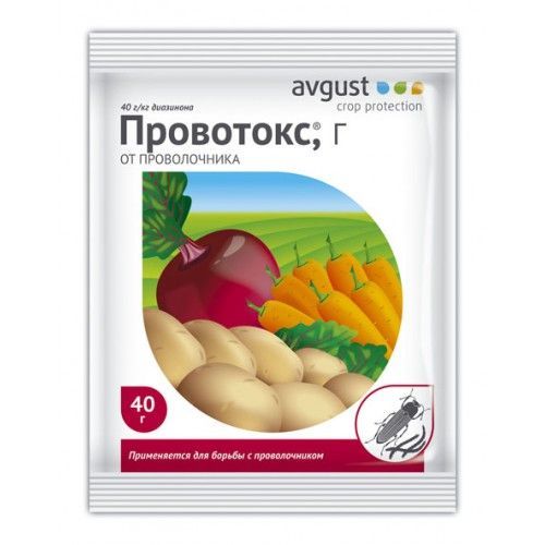 картинка Инсектицид от проволочника Провотокс (пакет), 40г от магазина Флоранж