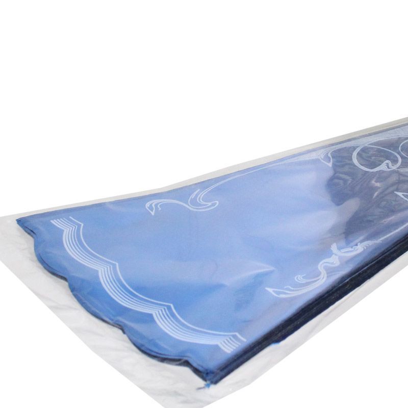 Пакет конус металл с рисунком, 25х60см; Россия