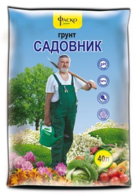 Грунт Садовник, 40л; Фаско