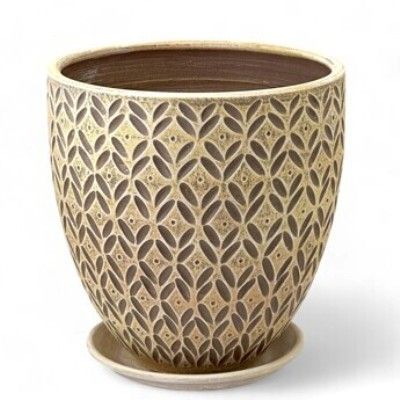 Горшок Ажур бархат бутон 2 24смх24см, 7,5л; Россия