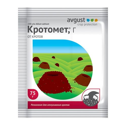 картинка Средство защиты от кротов Кротомет (пакет), 75г от магазина Флоранж