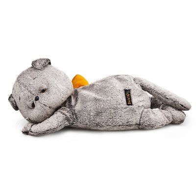 Игрушка Басик сонный с карманом на молнии (пижамница), 50 см Kl50-001