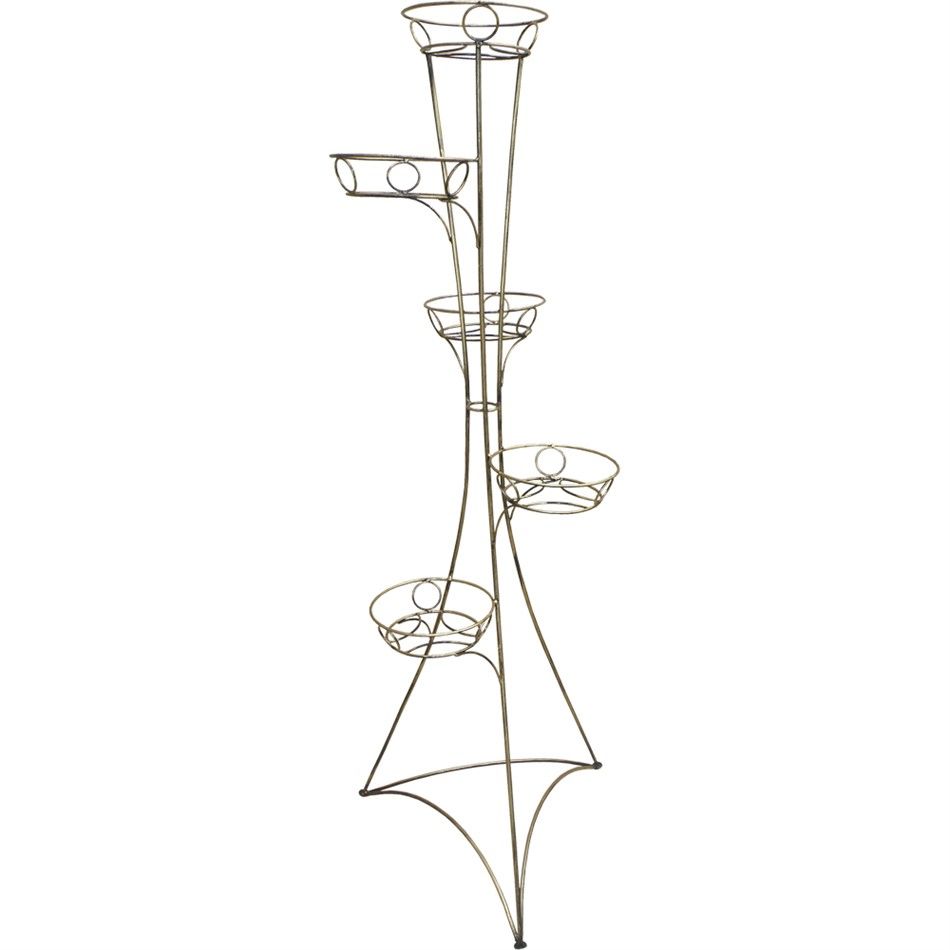 картинка Подставка кованая для 5-х цветов от магазина Флоранж