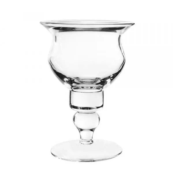 Ваза стеклянная Новак, 20х15,3см; Россия