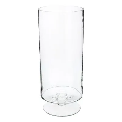 Ваза стеклянная Ариес-150, D14,6xH35 см; Россия