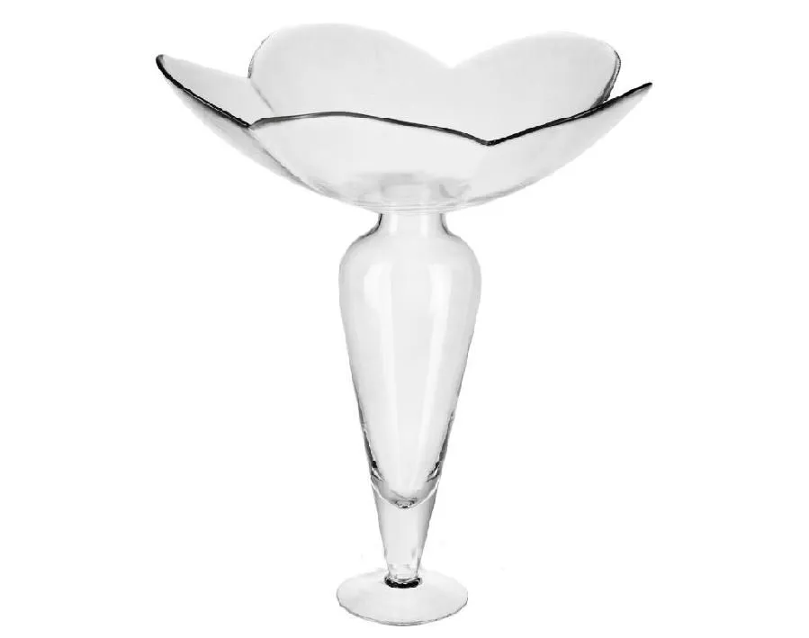 Ваза стеклянная Ардит-3, 31х37см; Россия