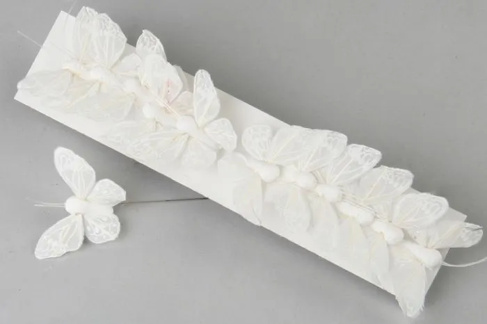 вставка Бабочка 5см 18337м (уп 12 шт)