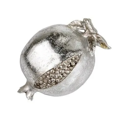 Сувенир Гранат (полирезин), Н7х13,5см, серебряный