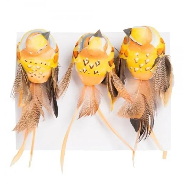 Набор прищепок Птицы; 16см; (3 шт) 