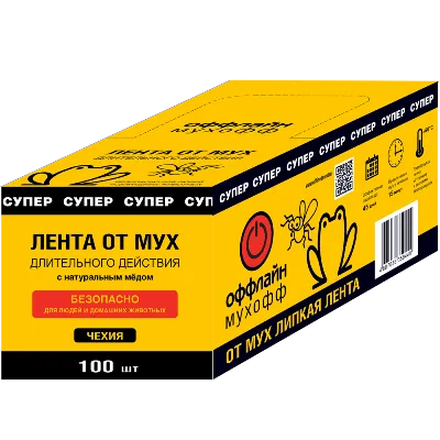 Липкая лента от мух Dr. Klaus